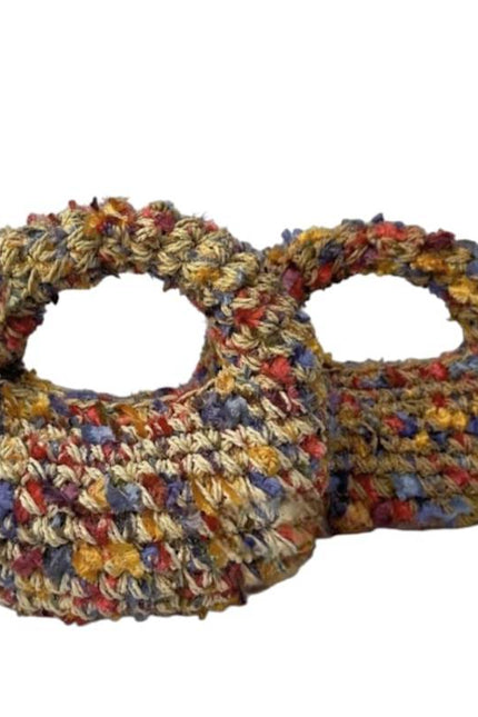 Springmoonatelier | Handmade Bohemian Straw Micro Bag – Timeless & Artisanal