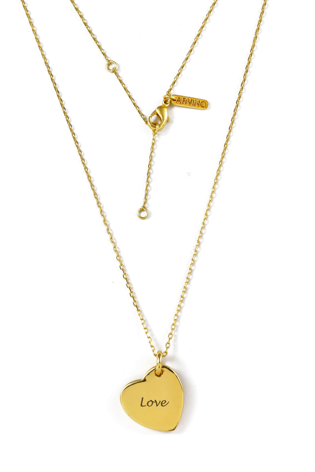 Arvino | Sealed in Love 92.5 Sterling Silver Necklace