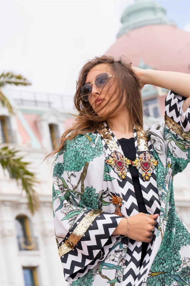 Mary&Mary | Tala Jardin Maxi Kimono