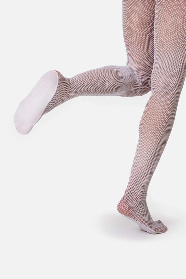Hēdoïne | Fishnet Tights White The Drama