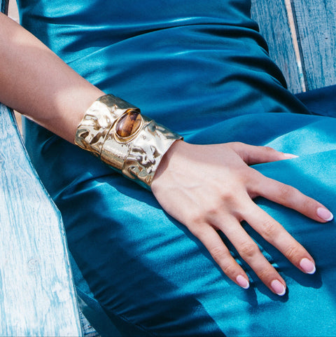 Arvino | Tiger’s Eye Power Cuff