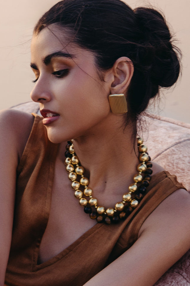 Arvino | Tiger’s Eye Balance Necklace