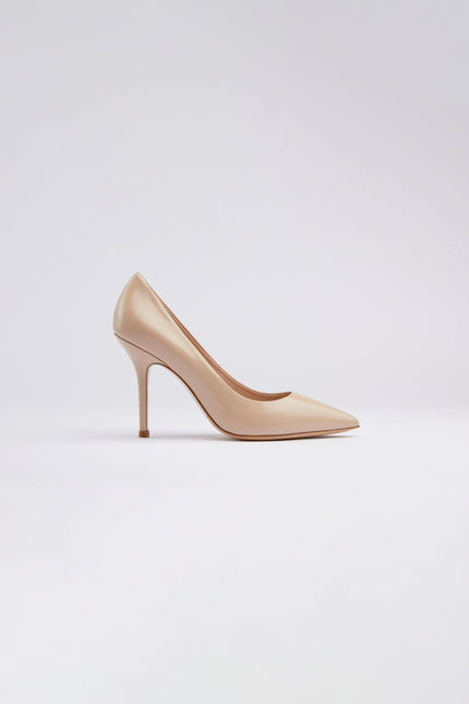 Icy Wong | Brushed Leather Pumps