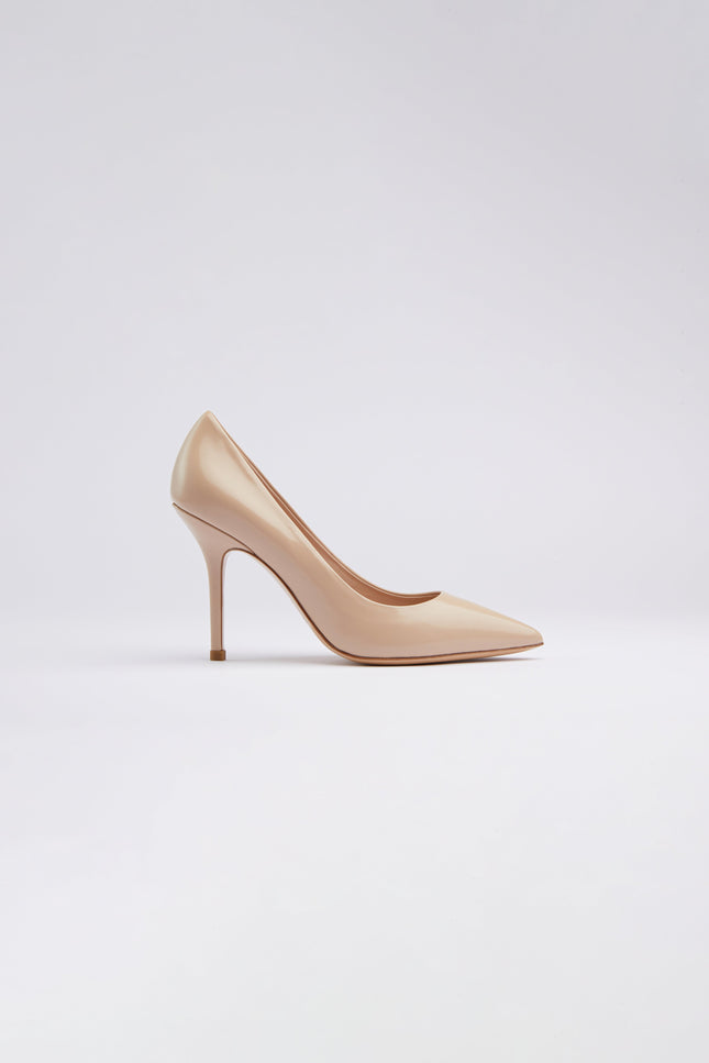 Icy Wong | Brushed Leather Pumps