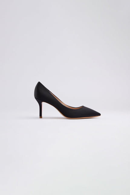 Icy Wong | Silk Mid Pumps