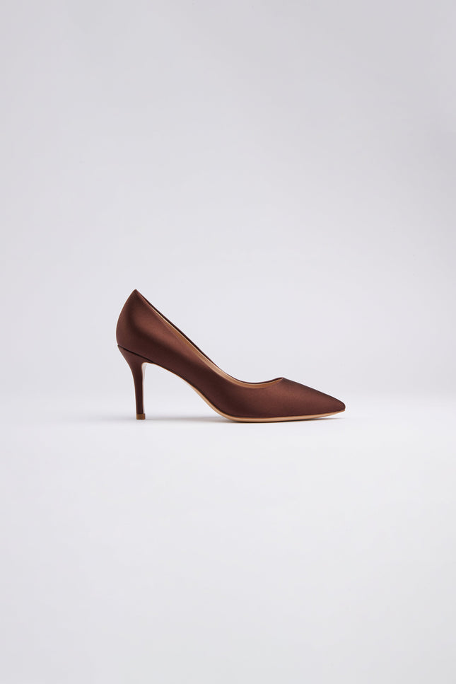 Icy Wong | Silk Mid Pumps