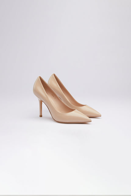 Icy Wong | Brushed Leather Pumps