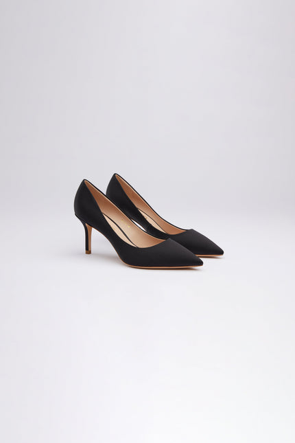 Icy Wong | Silk Mid Pumps