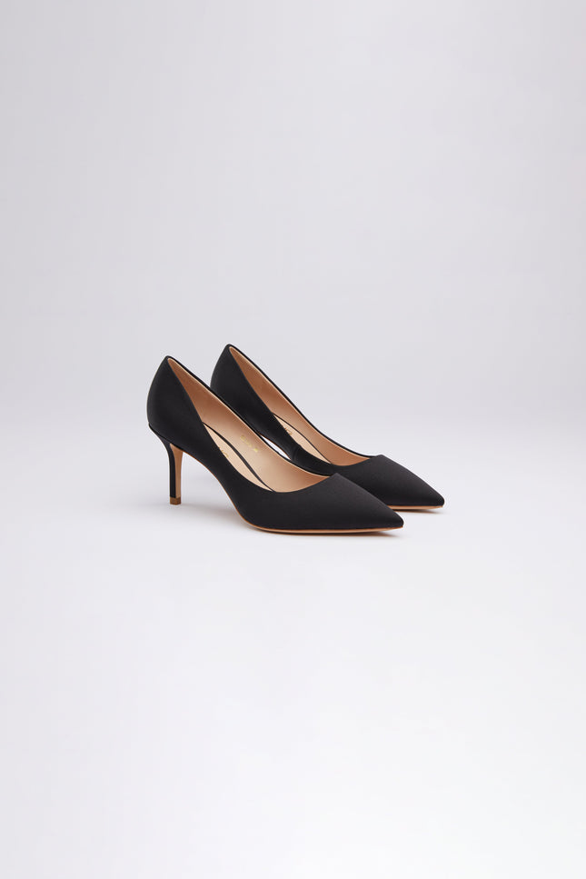 Icy Wong | Silk Mid Pumps