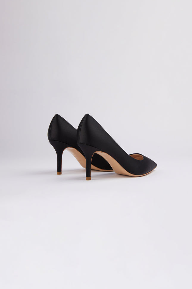 Icy Wong | Silk Mid Pumps