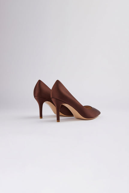 Icy Wong | Silk Mid Pumps