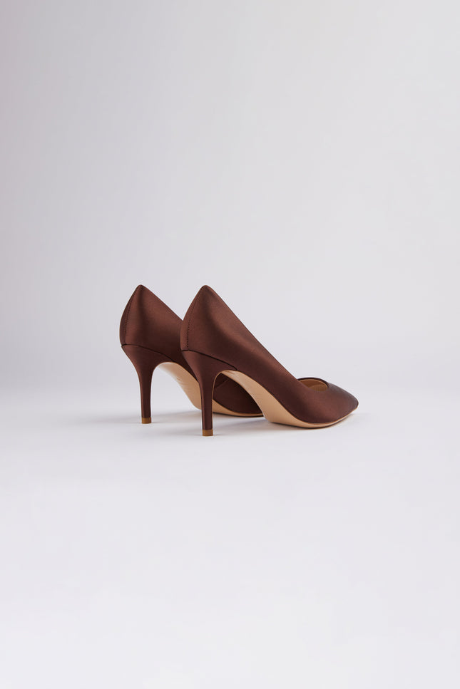Icy Wong | Silk Mid Pumps