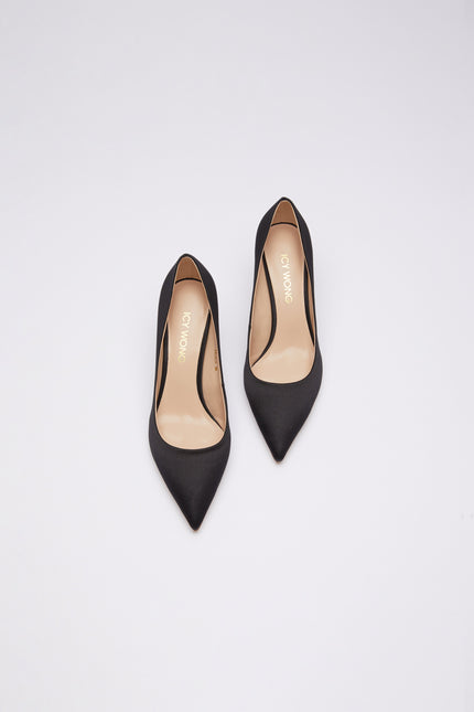 Icy Wong | Silk Mid Pumps
