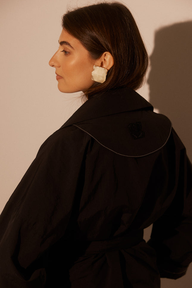 Anna Led | Waterproof Raincoat with Rose SS26 (Pre order)