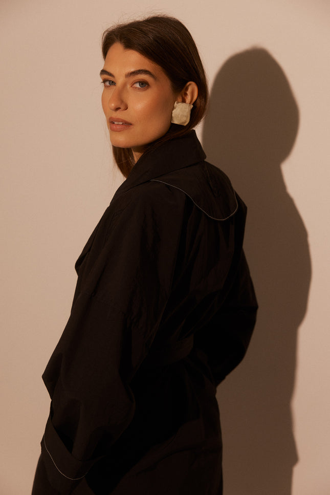 Anna Led | Waterproof Raincoat with Rose SS26 (Pre order)