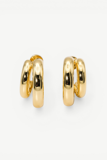 Miss Cecilia | Double Hoop Earrings