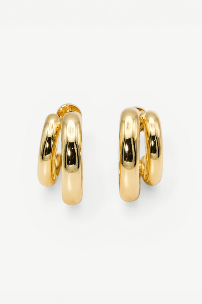 Miss Cecilia | Double Hoop Earrings