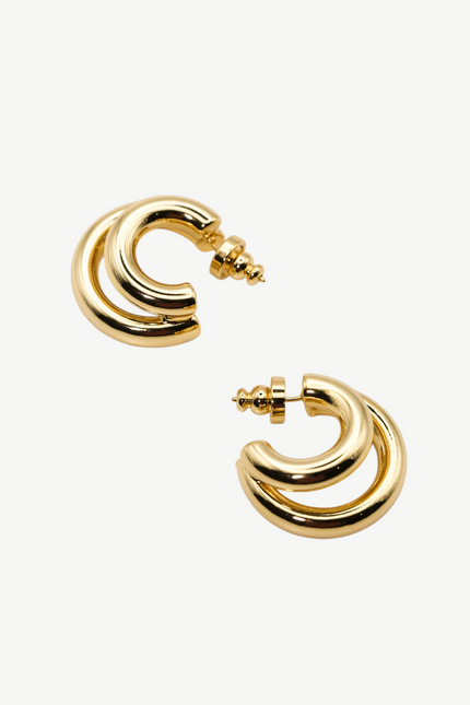 Miss Cecilia | Double Hoop Earrings