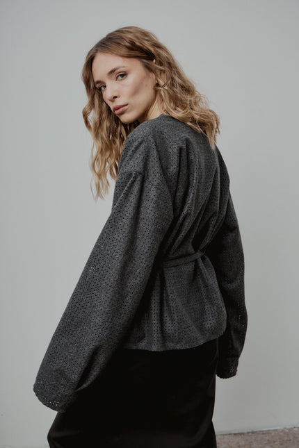 Selera | Perforated Wool Suit