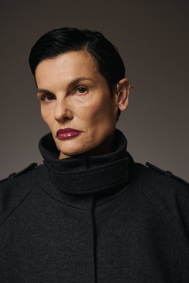 Selera | Transformable Wool Bomber-Coat