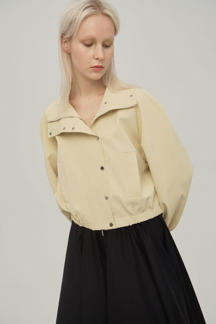 Сrinkled Сotton Bomber Jacket