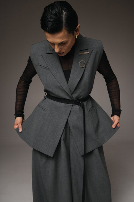 Baloon trouser and Vest set