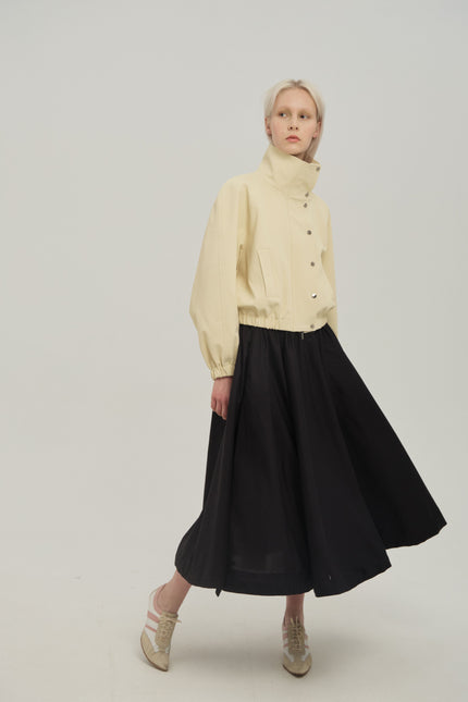 Black Midi Skirt