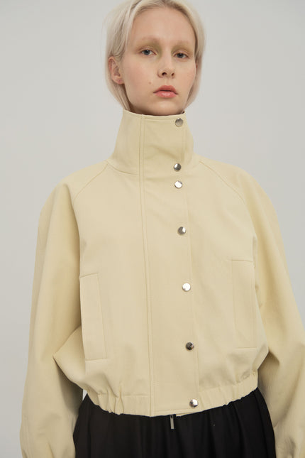 Сrinkled Сotton Bomber Jacket