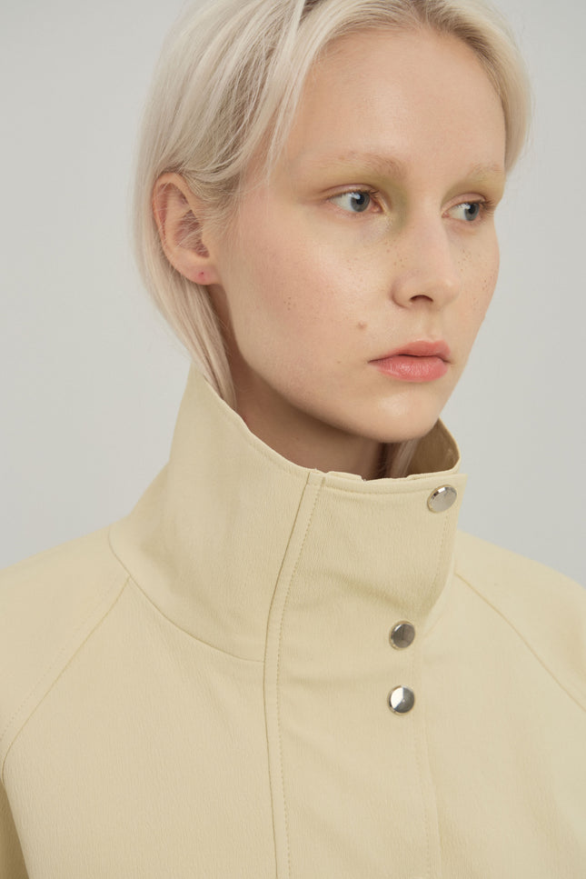 Selera | Сrinkled Сotton Bomber Jacket