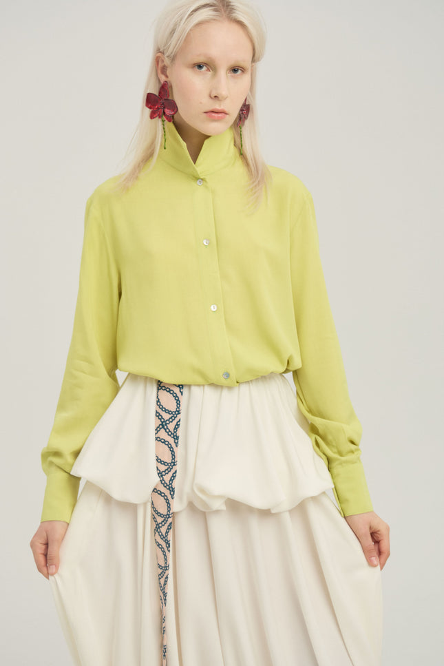 Selera | White Midi Skirt