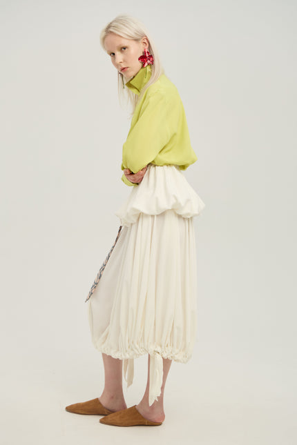 White Midi Skirt