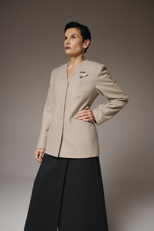 Selera | Fitted Wool Blazer