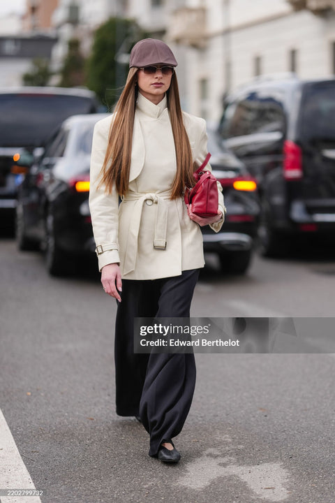 BÚDZIKO | LONDON MILKY FAUX LEATHER JACKET