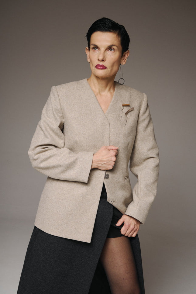 Selera | Fitted Wool Blazer