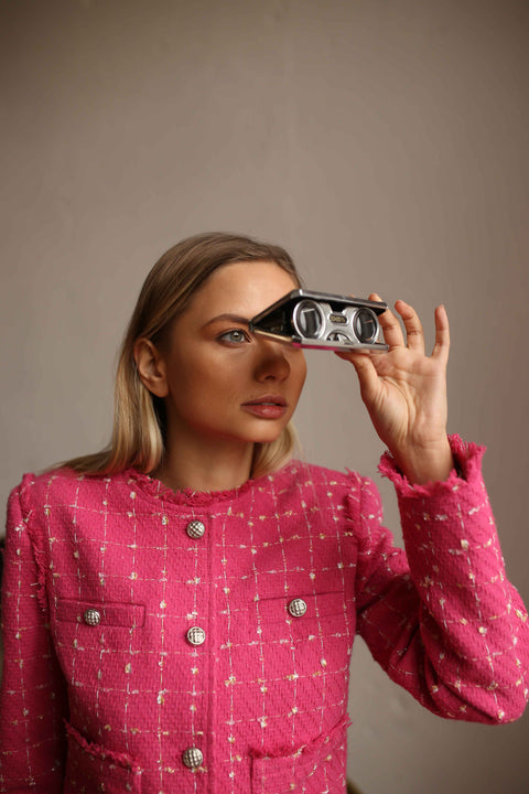 BÚDZIKO | STRAWBERRY TWEED SUIT