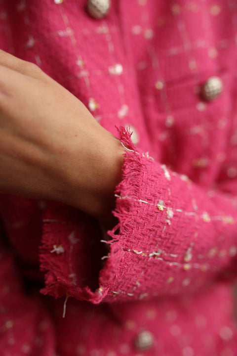 BÚDZIKO | STRAWBERRY TWEED SUIT