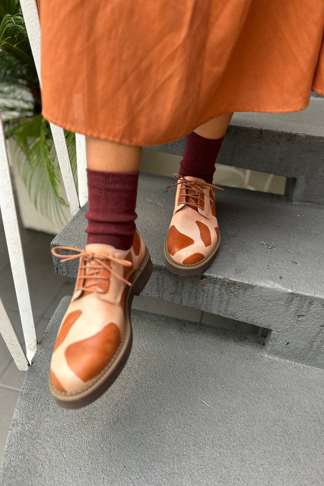 Entrudo | Arcas Jungle Flat lace up shoes