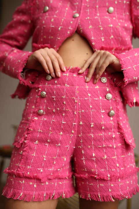 BÚDZIKO | STRAWBERRY TWEED SUIT