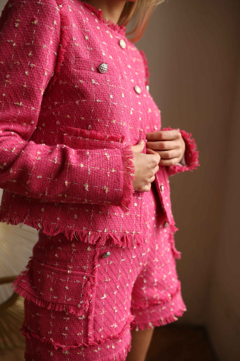 BÚDZIKO | STRAWBERRY TWEED SUIT
