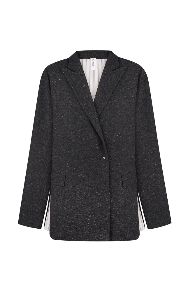 Selera | Oversized jacket with zippers