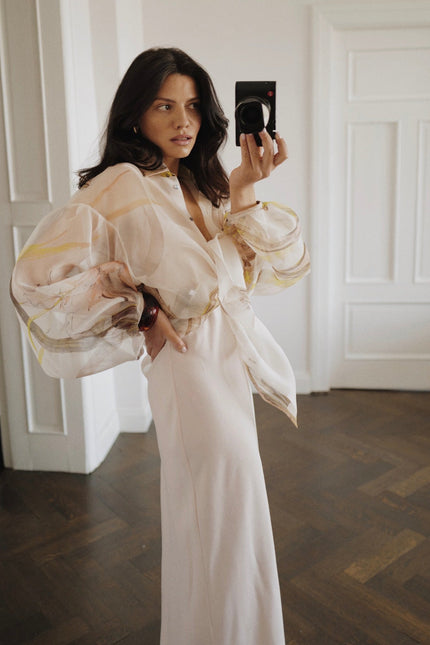 Silk Organza Blouse CLOUD SS26