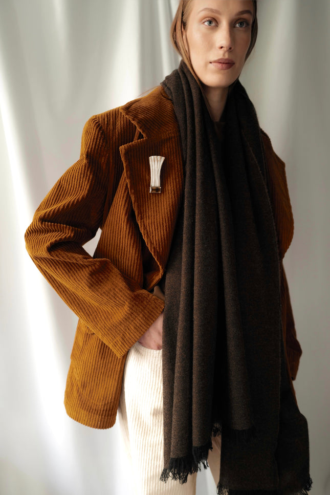 Tailored Corduroy Vintage Style Blazer EDINBURGH( Back to stock )