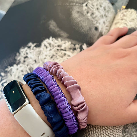 Soft Strokes Silk | Set of 10 Skinny Hair Band Mystery Bag