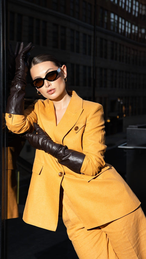 BÚDZIKO | SIENNA LINEN BERMUDA SHORTS