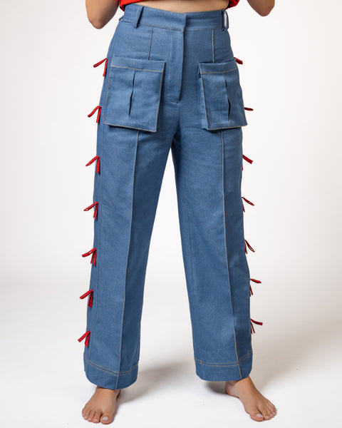 Muda Clothing | Straight Trousers Sofhie