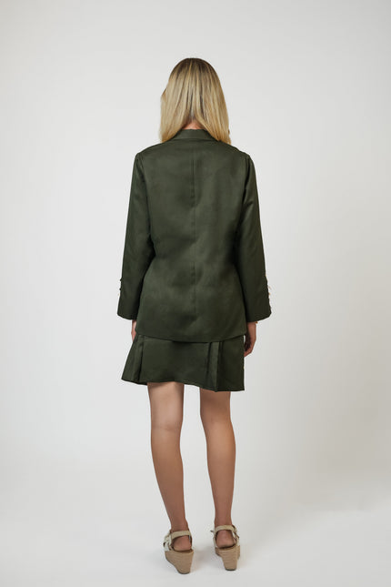 Muda Clothing | Blazer and Mini skirt Set Olivia
