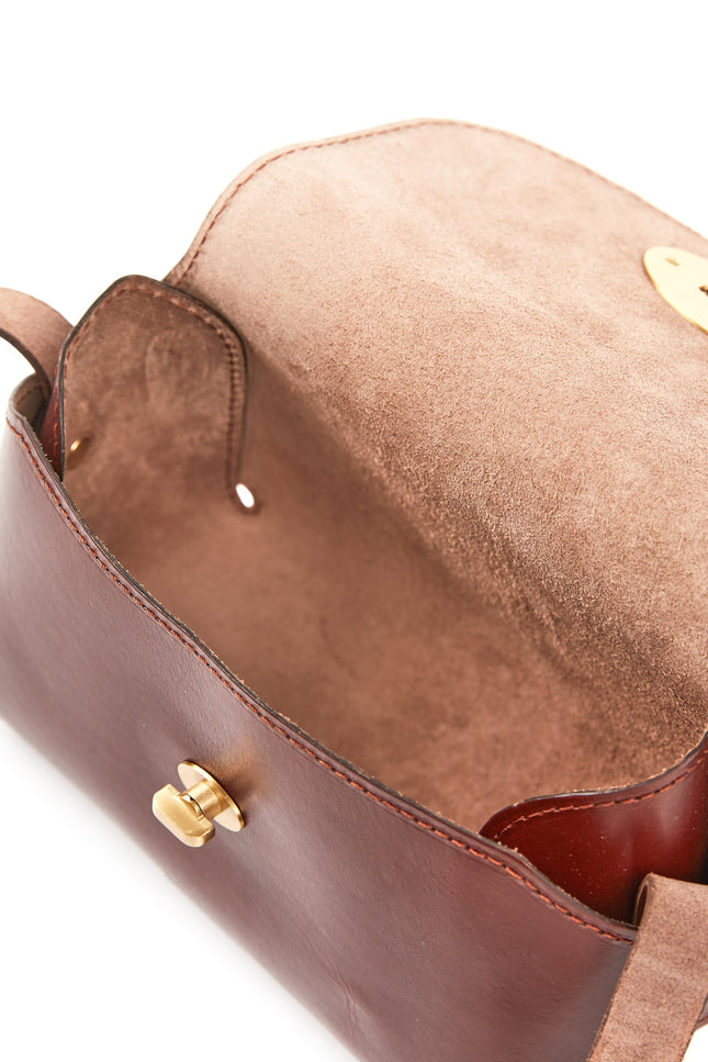 The Dust Company | Shoulder bag The Small Box dark brown