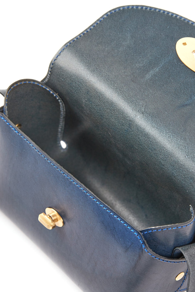 The Dust Company | Shoulder bag The Small Box blue