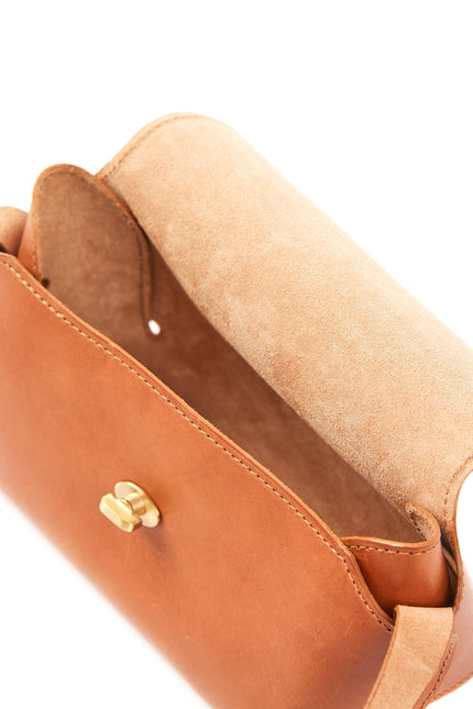 The Dust Company | Shoulder bag The Small Box brown