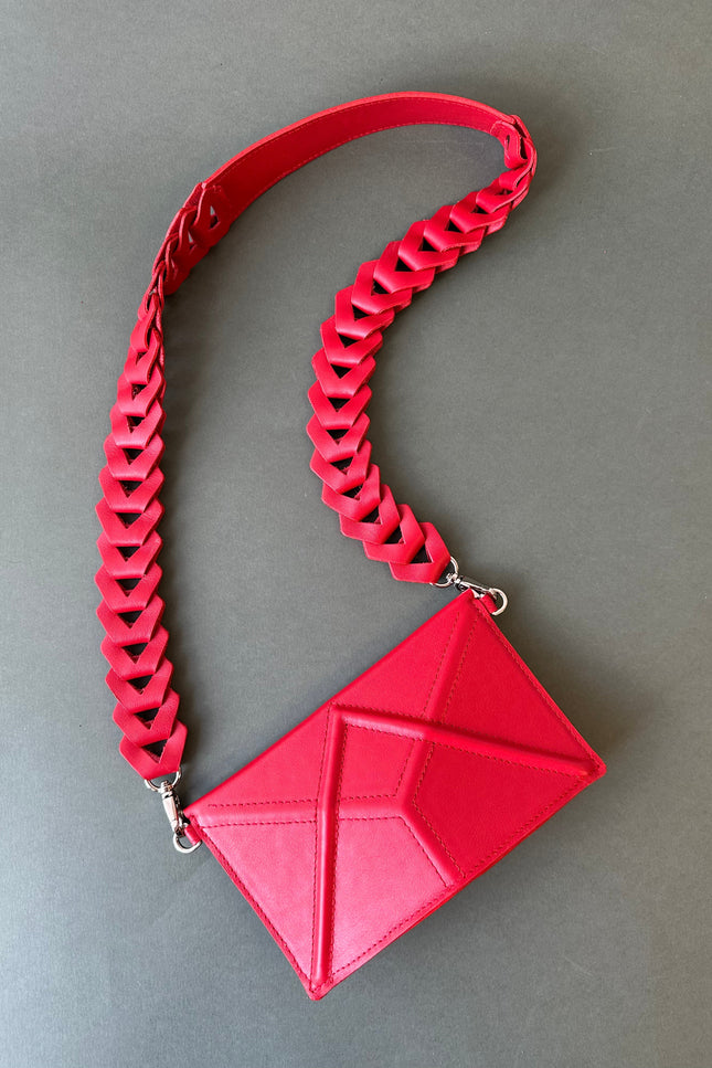 Gerda Retter Design | Facet Clutch with venice strap